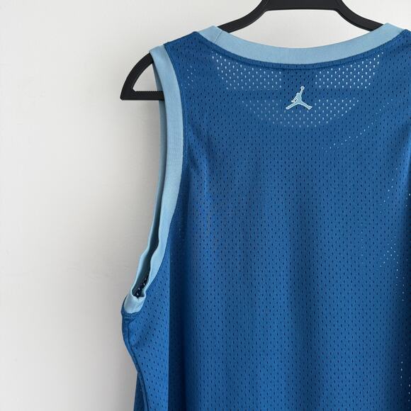 Nike Air Jordan Jersey Dress Blue Heritage Mesh 23 Basketball UNCD05029-407 - Picture 7 of 12